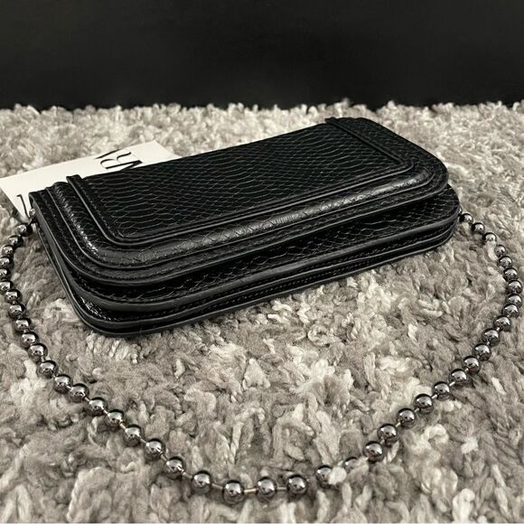 NWT Zara Bead Handle Shoulder Bag - Picture 4 of 11